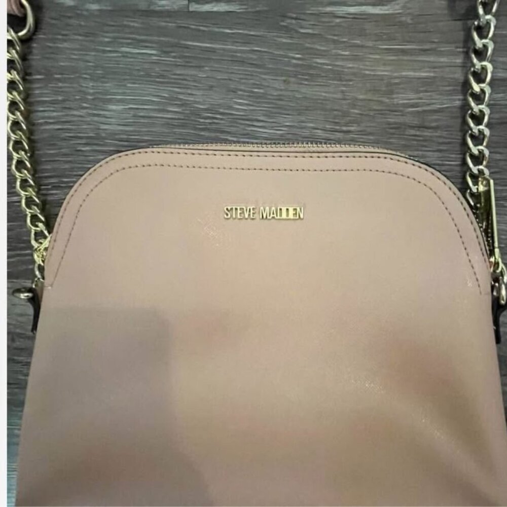 WOMENS STEVE MADDEN PINK PURSE
